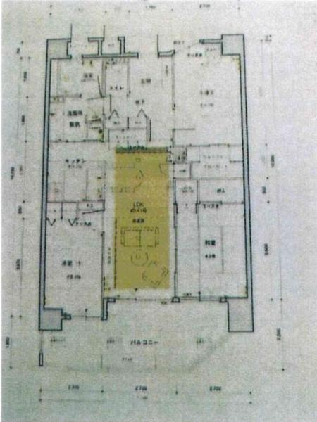 サンシティ北野公園の間取り|間取り図です