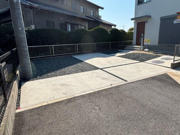 西尾市今川町浅間　全5棟・C棟の駐車場|２台駐車できます！