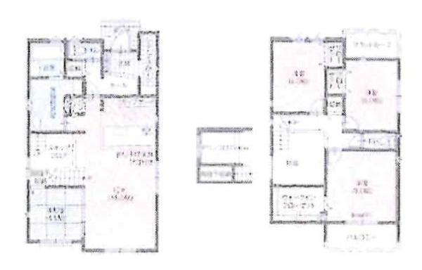 タマタウン安城福釜町　全4棟・4号棟の間取り|間取り図です