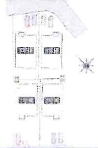 タマタウン安城福釜町　全4棟・4号棟の区画図|4号棟です。