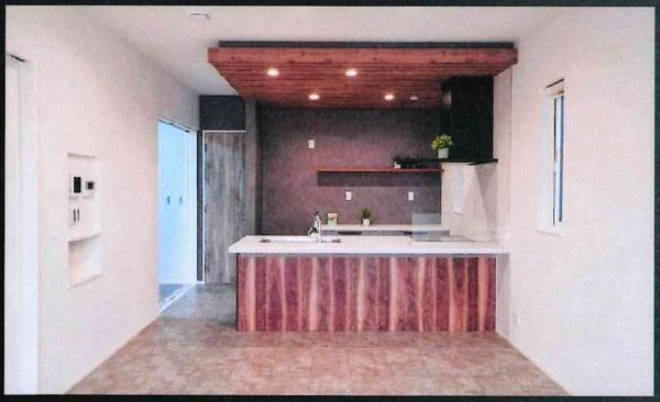 タマタウン安城福釜町　全4棟・2号棟の居間・リビング|会話を遮らない、リビング空間。