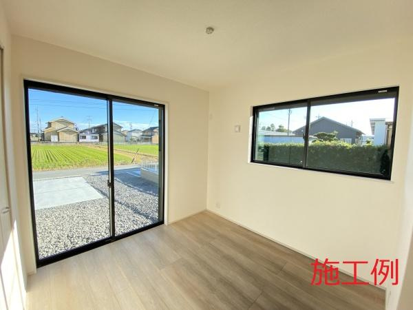 豊川平尾町24-1期　全4棟・3号棟の洋室|施工例