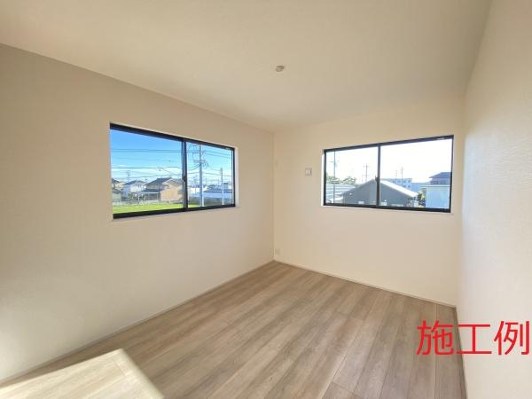 豊川平尾町24-1期　全4棟・3号棟の洋室|施工例