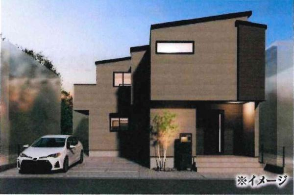 知立市牛田町3期　全1棟・1号棟の完成予想図|完成予想図です。