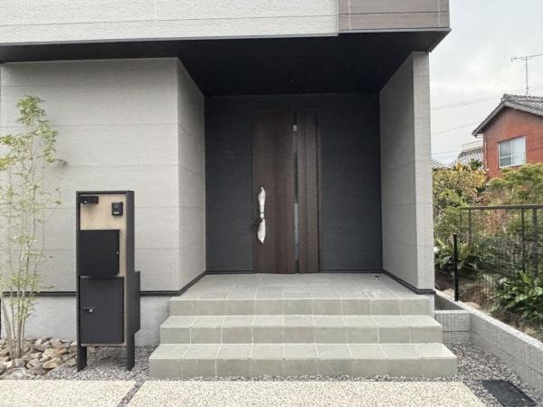 知立市牛田町3期　全1棟・1号棟の前面道路含む現地写真|前面道路です。