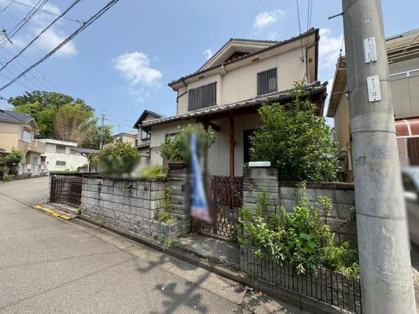 貴志川町岸宮　中古戸建の前面道路含む現地写真