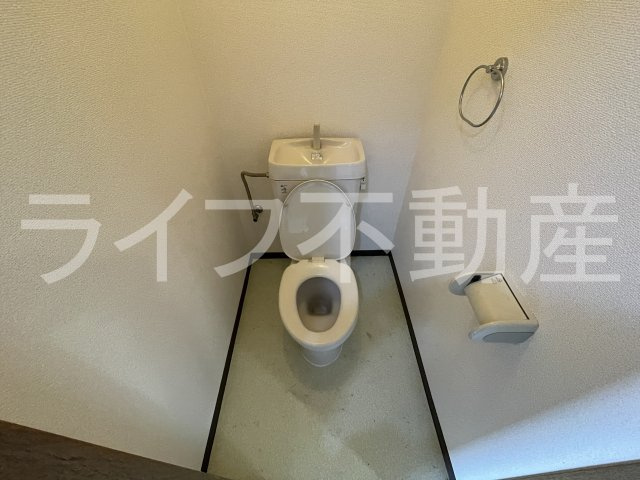 フレックス花園のトイレ|落ち着いたトイレです