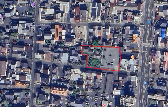 津山市南新座　事業用地７４８坪