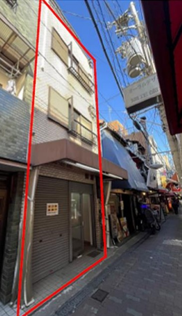 大阪市天王寺区下味原町の店舗の外観