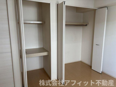 【その他】 | グレイスコート手城 | 北側洋室6帖クローゼット