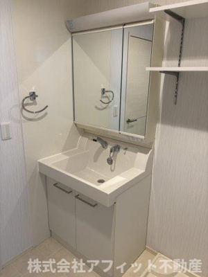 【洗面所】 | グレイスコート手城 | 洗髪洗面化粧台