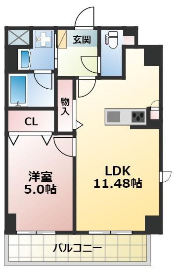 ウィステリア神路の間取り