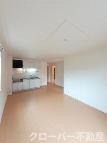 アスランリバーウエストＢの居間・リビング