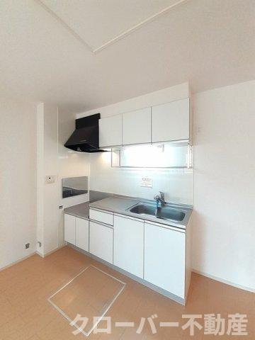 アスランリバーウエストＢのキッチン