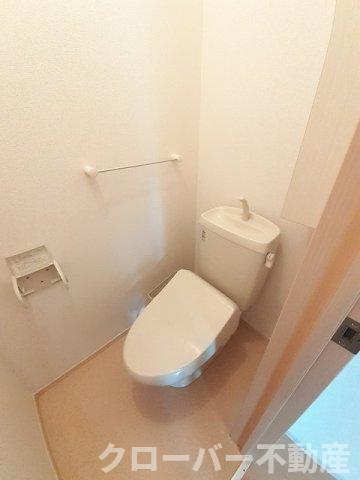 アスランリバーウエストＢのトイレ