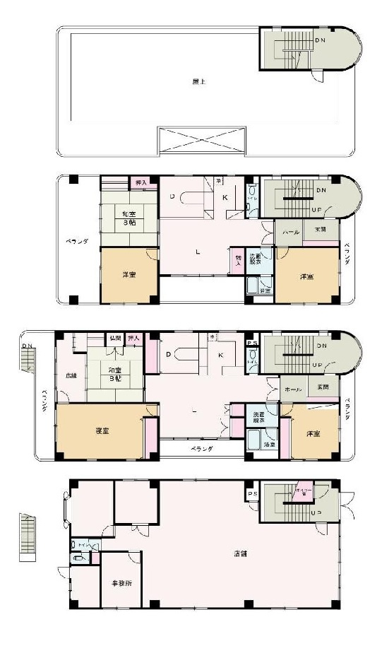 和歌山市元町奉行丁・店付住宅・72367