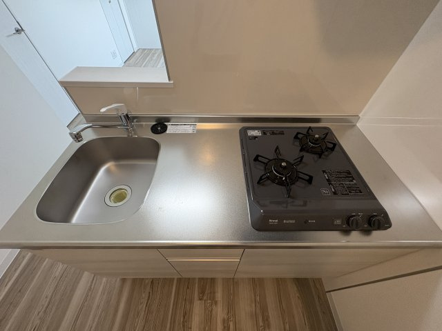 明石市大久保町西脇のアパートのキッチン