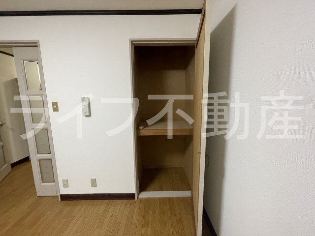 藤井マンション岩田の収納|収納のためのスペースです