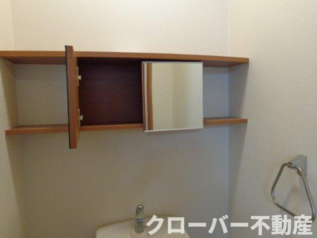 ピーチヒルズの収納|トイレの収納（イメージ）