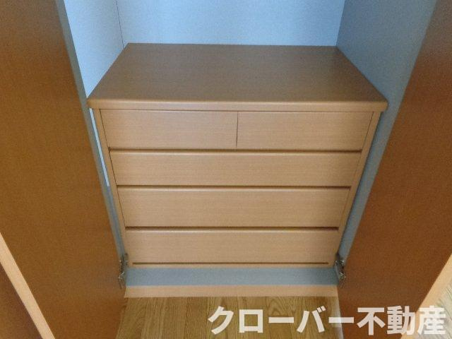 ピーチヒルズの収納|クローゼットのタンス（イメージ）