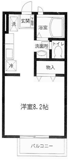 【間取り】 | サンライズコートⅡ