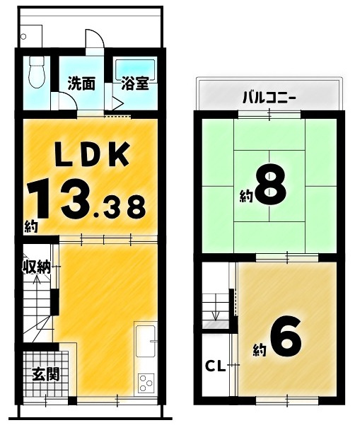 深草寺内町の間取り