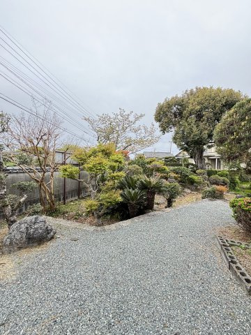 宇城市松橋町西下郷　8DK戸建ての庭