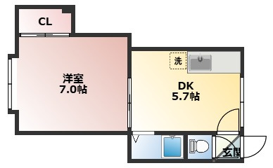 【間取り】 | 【CP対象】カーサティキ北郷 | 間取りです