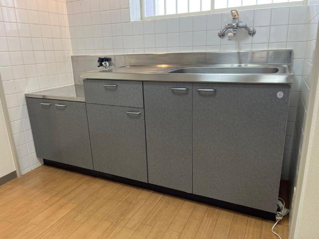 サンシャイン上坂のキッチン|キッチン下収納