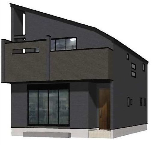 【横浜市旭区東希望が丘52-3全2棟新築戸建て】★仲介手数料無料★（中尾小学校・希望が丘中学校）の外観パース