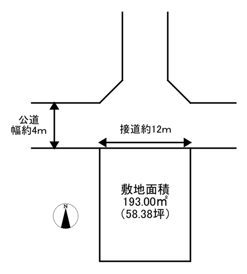 【土地図】 | 糸島市板持1丁目売地