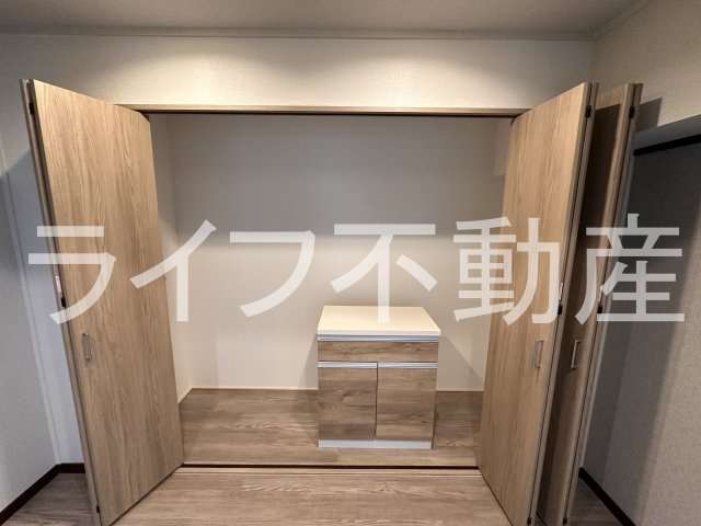 SKコーポ長瀬の収納|収納のためのスペースです