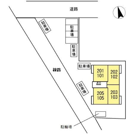 リヴェールの区画図