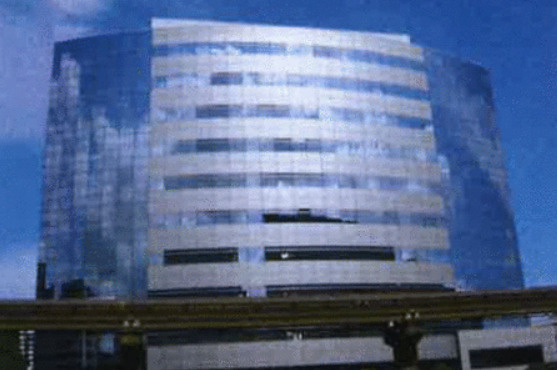 芝浦アークビルの外観パース