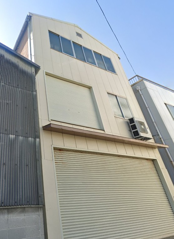 東大阪市高井田西４丁目の倉庫の外観|北側外観