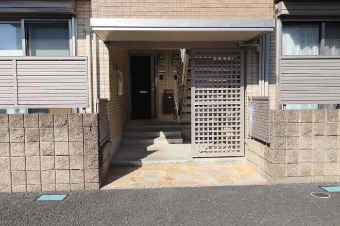 パークハイム A棟のエントランス