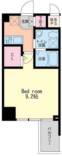 HS梅田EASTの間取り