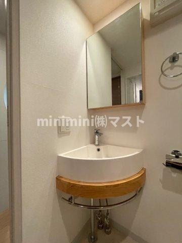HS梅田EASTの洗面所