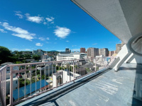 【バルコニー】 | トーカンマンション警固・内野警固ビル☆仲介手数料無料☆ | この眺めが欲しくて住む。そういう住まいの選び方もここでならあります。