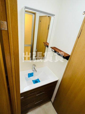 仲介手数料0円ウイングパークの洗面所