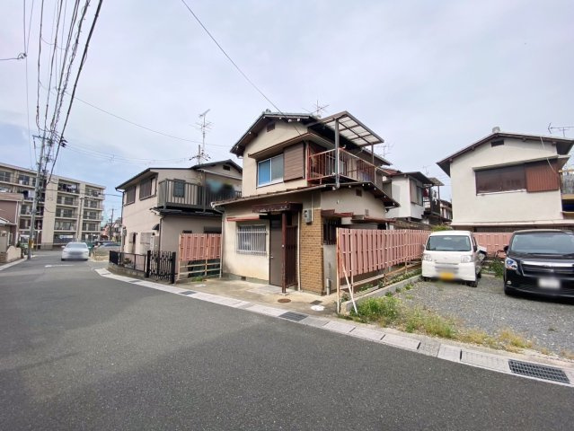 鶏冠井町御屋敷　条件付きの前面道路含む現地写真|【現地】