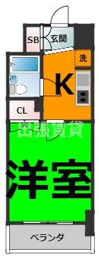 仲介手数料0円レジディア鶴舞の間取り