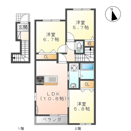 ゴラッソYの間取り