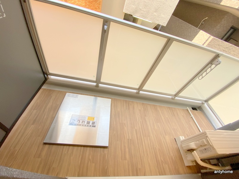 アドバンス上町台シュタット　仲介手数料無料のバルコニー