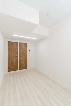 新宿区山吹町の事務所の内装