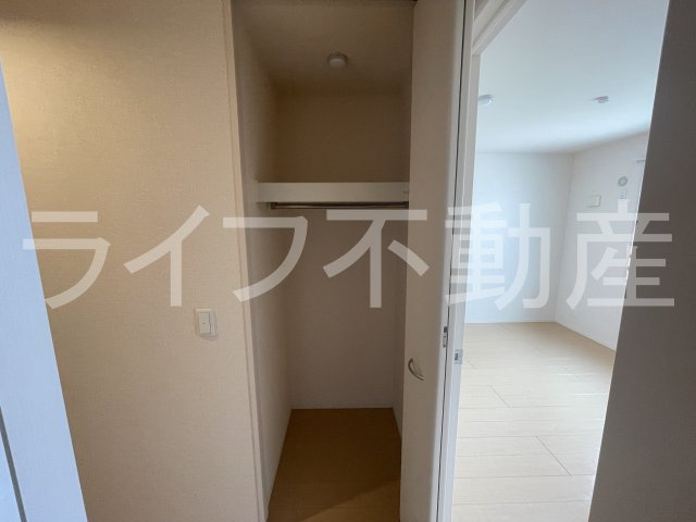 グランシャリオ A棟の収納|収納のためのスペースです