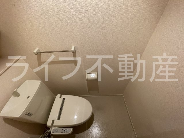 グランシャリオ A棟のトイレ|トイレもきれいです