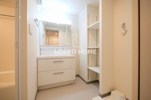 シークレフ北浜の洗面所