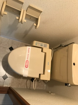 【トイレ】 | ウィン・ベルI | ウォシュレット付き。