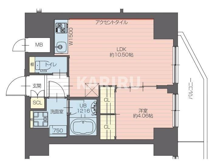 プレジオ永和EUROの間取り